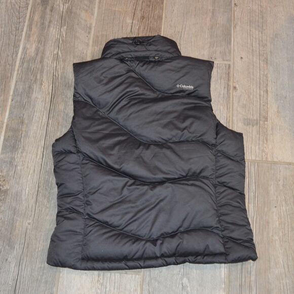 Columbia M Down Puffer 550 Vest Black - Picture 7 of 8
